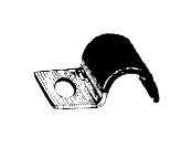 10612-SCR INSULATED HALF CLIPS