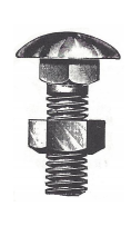 700J-SCR BUMPER BOLT 1/4-20 X 3/4